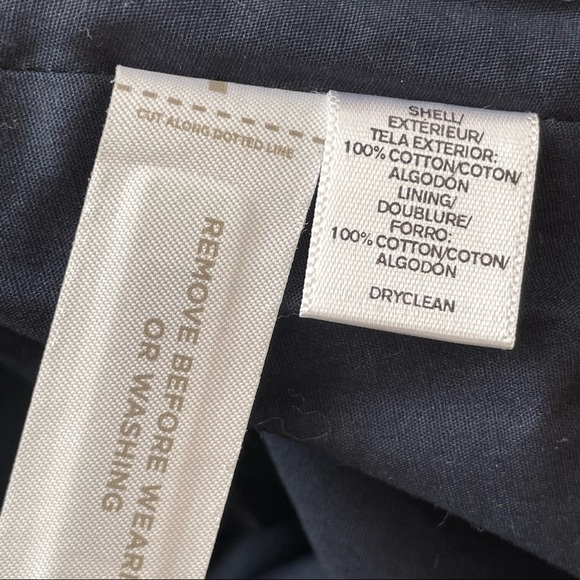 Ann Taylor LOFT Crochet Lace A-Line Skirt Navy NWT - Picture 5 of 7